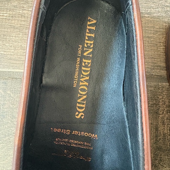 Allen Edmonds Rich Brown Slip-On Loafers\NWOT - Picture 6 of 8